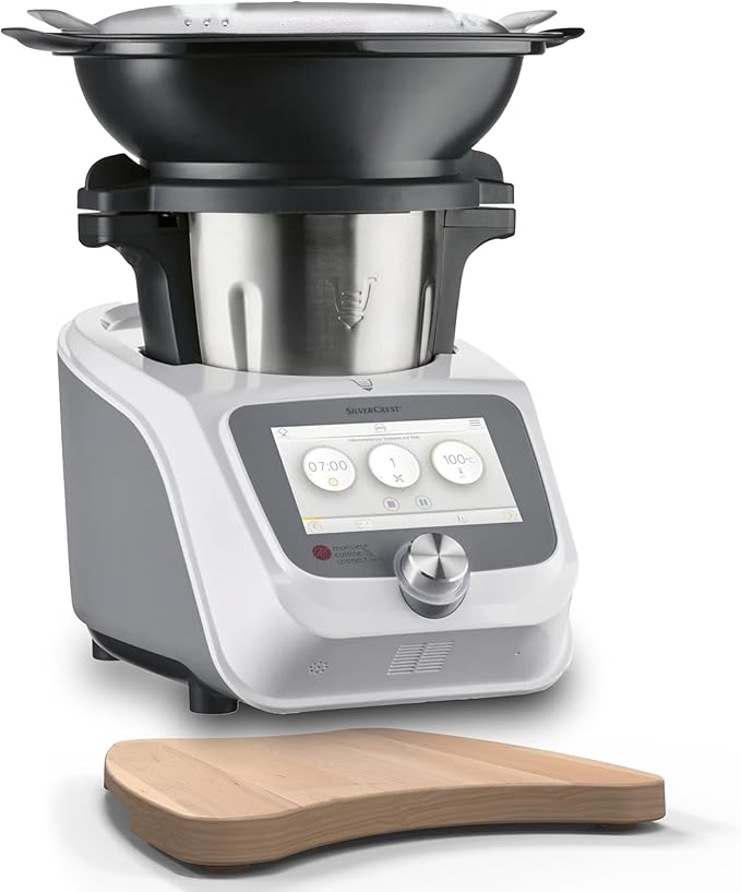 STERNEKOCH Gleitbrett aus Buchenholz für Monsieur Cuisine Smart, Trend, Connect
