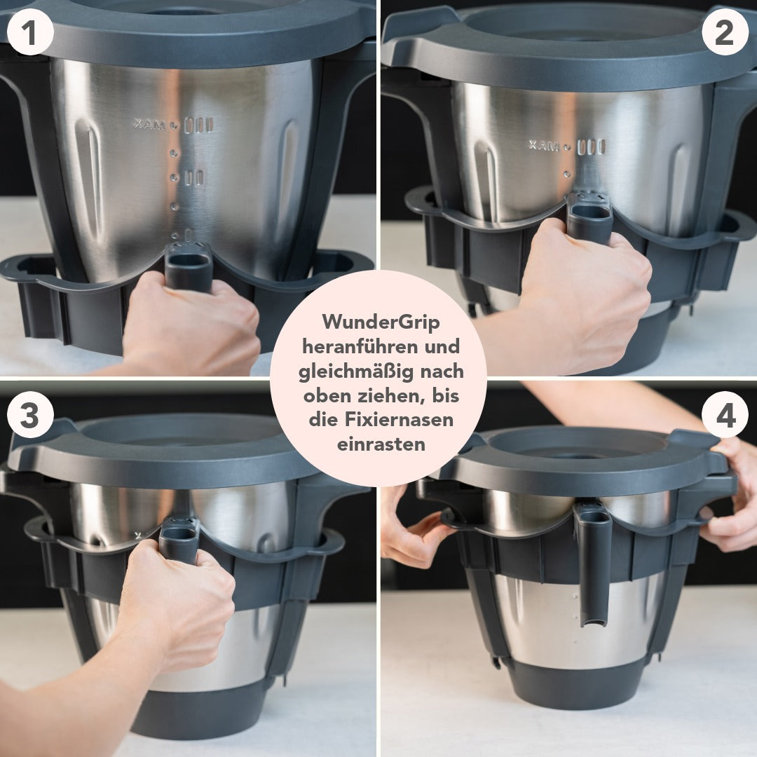 WunderGrip® | Einhand-Griff für den Monsieur Cuisine Connect/Trend Mixtopf