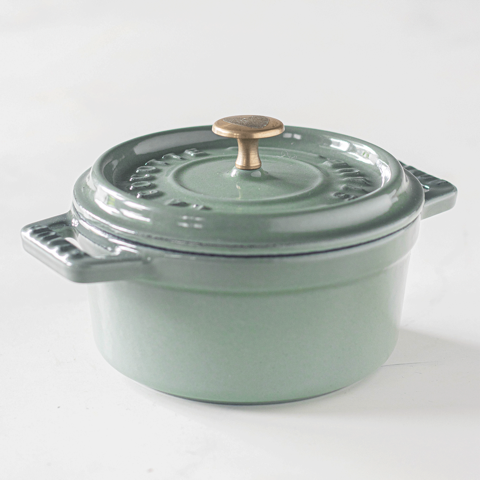 Special Edition: Mini Cocotte by food with love | rund Ø 10 cm in Eukalyptus
