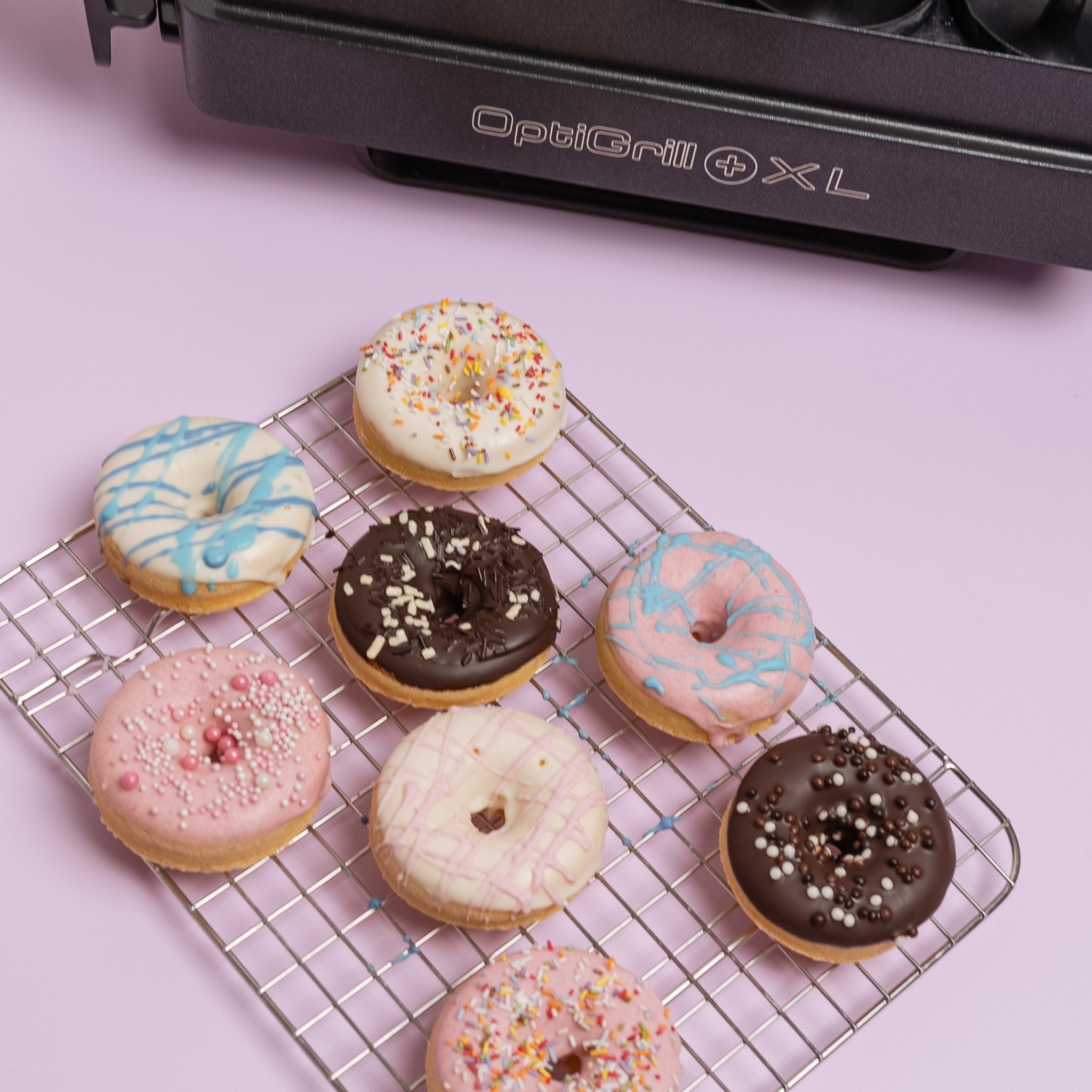 ZauberFry | Donuteinsatz für Tefal OptiGrill XL