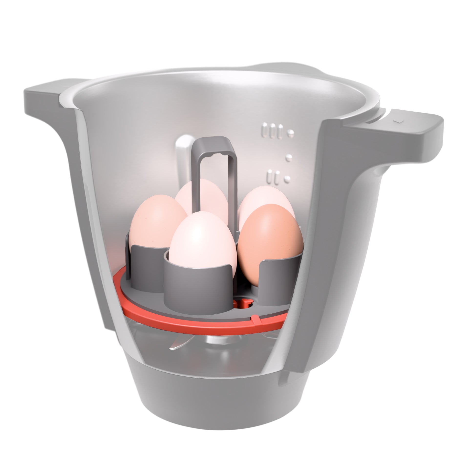 EggPro | Eierhalter-Aufsatz inkl. Träger für Monsieur Cuisine Smart, Trend, Connect
