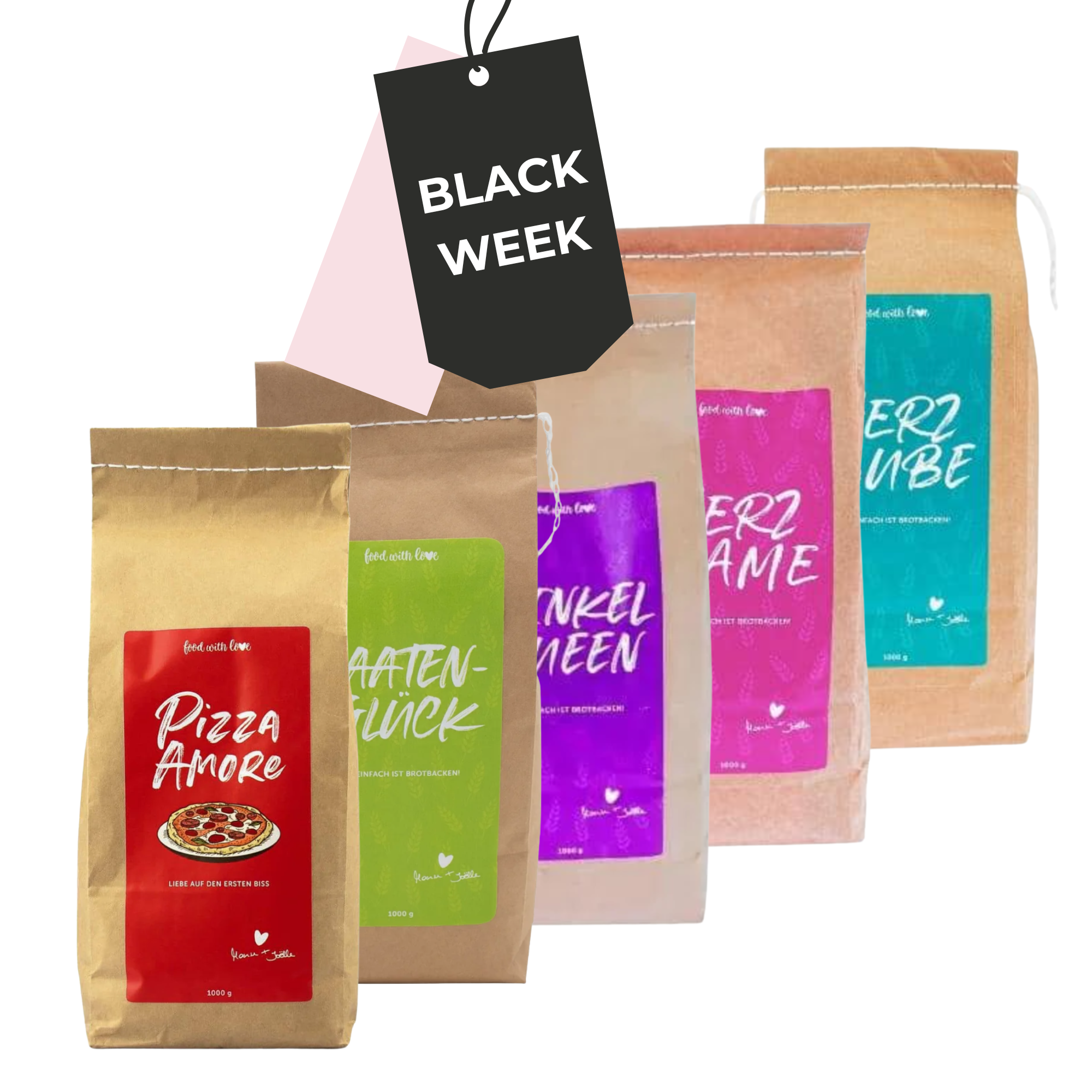 Backmischungen 5er-Set | 5x 1000 g