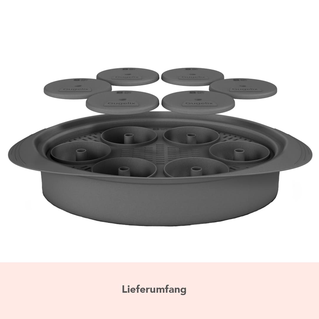 Gugelix - Mini-Gugelhupfform für Varoma für TM6, TM5, TM31