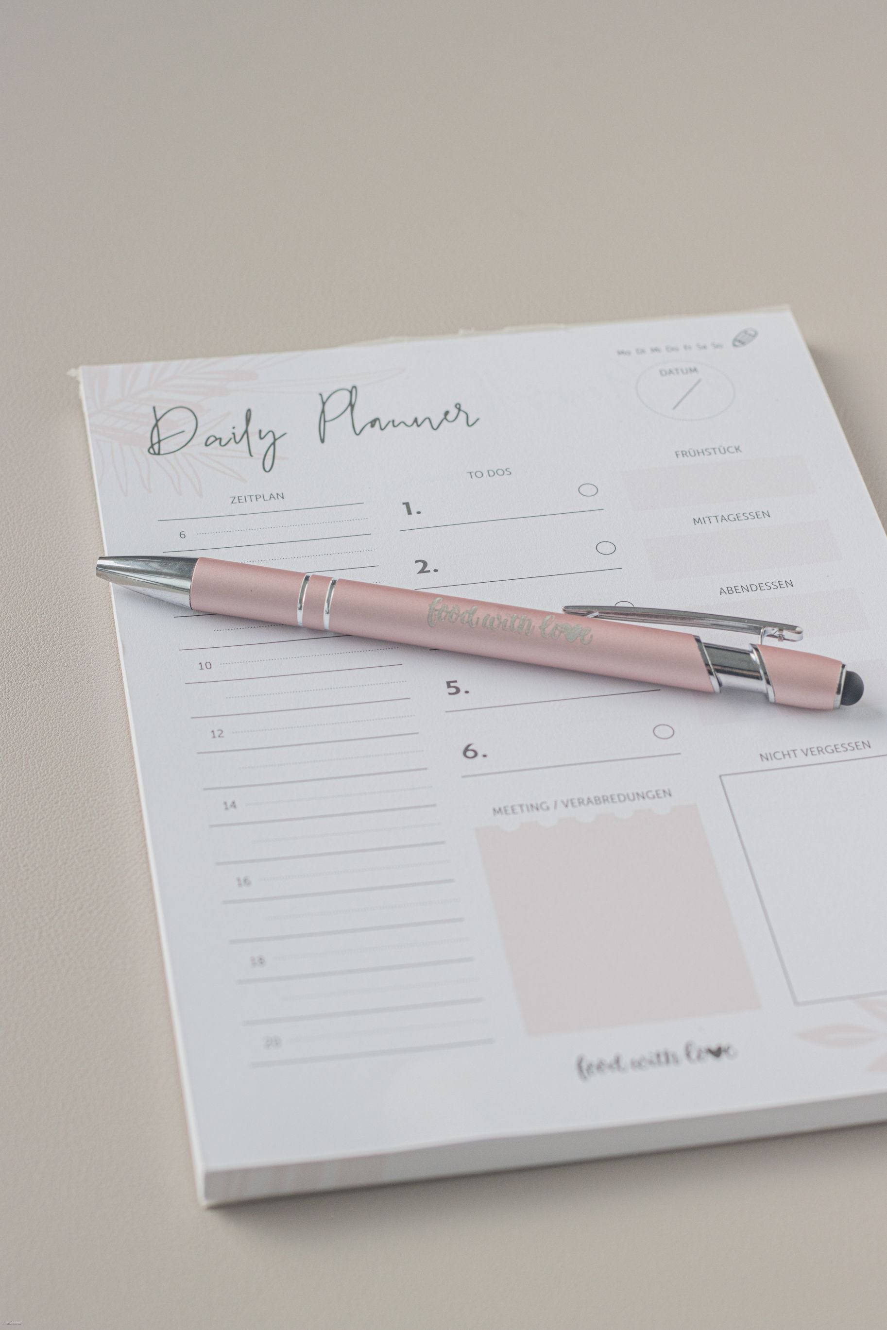 Kugelschreiber «food with love»