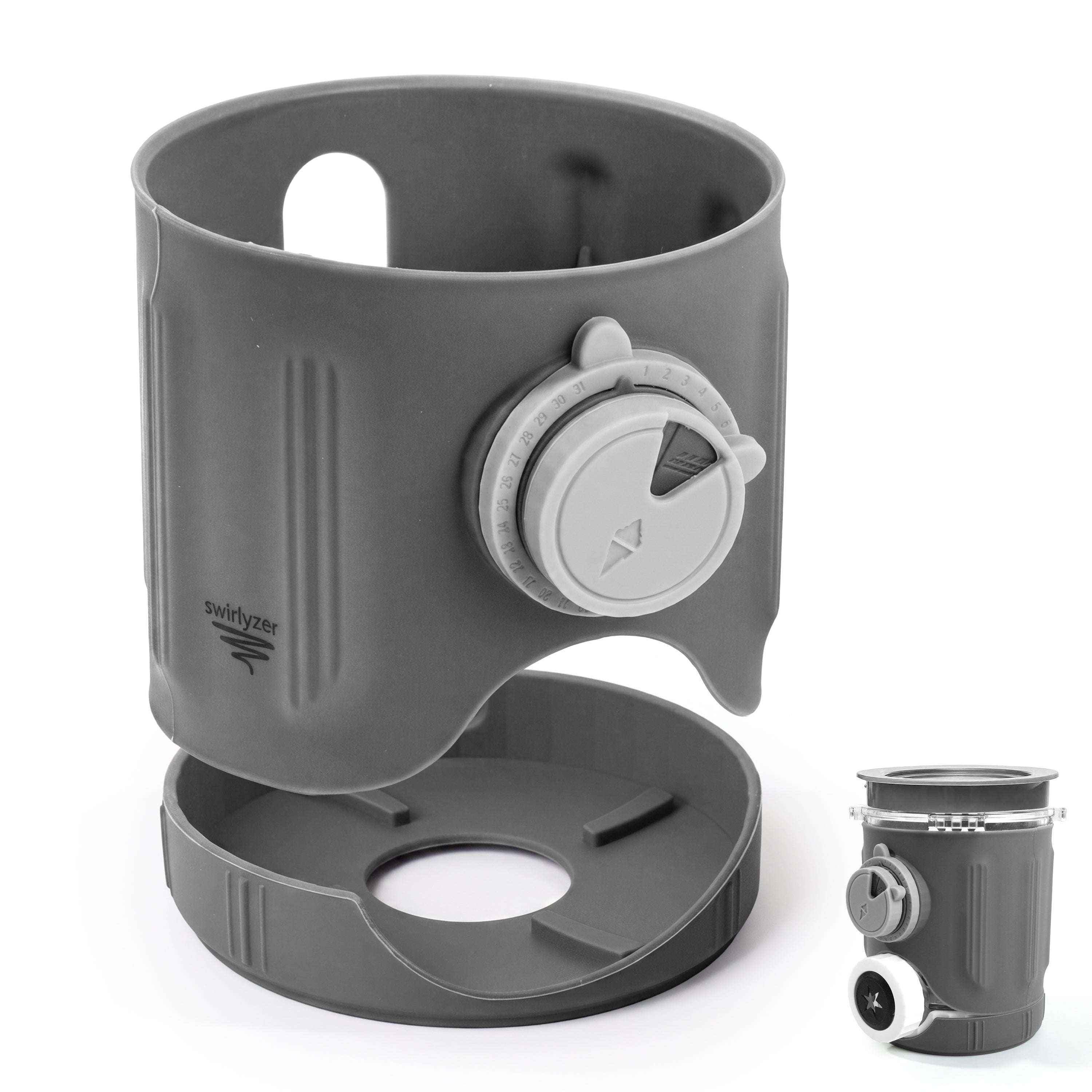 Swirlyzer | Silikon-Schutzhülle für Ninja Creami Scoop & Swirl Eisbehälter