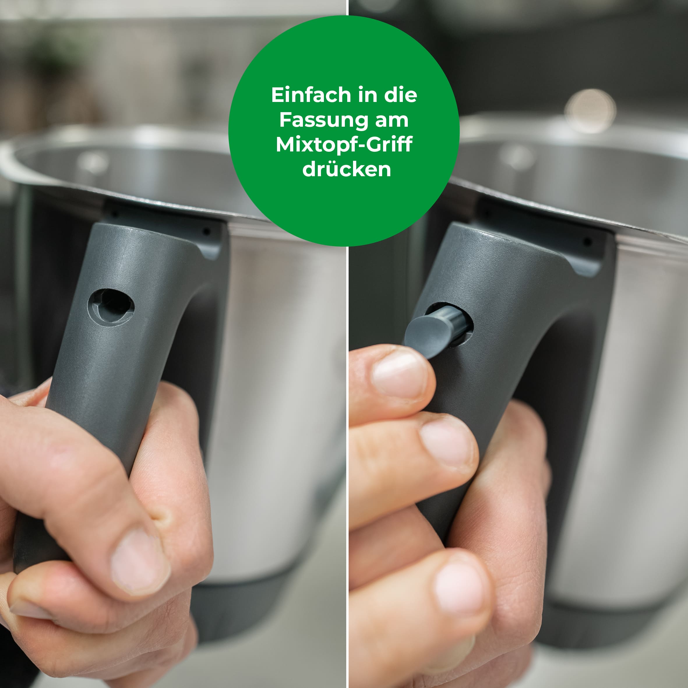 WunderButton® | Verschlussstöpsel für Mixtopf-Griff | TM6, TM5 und TM Friend