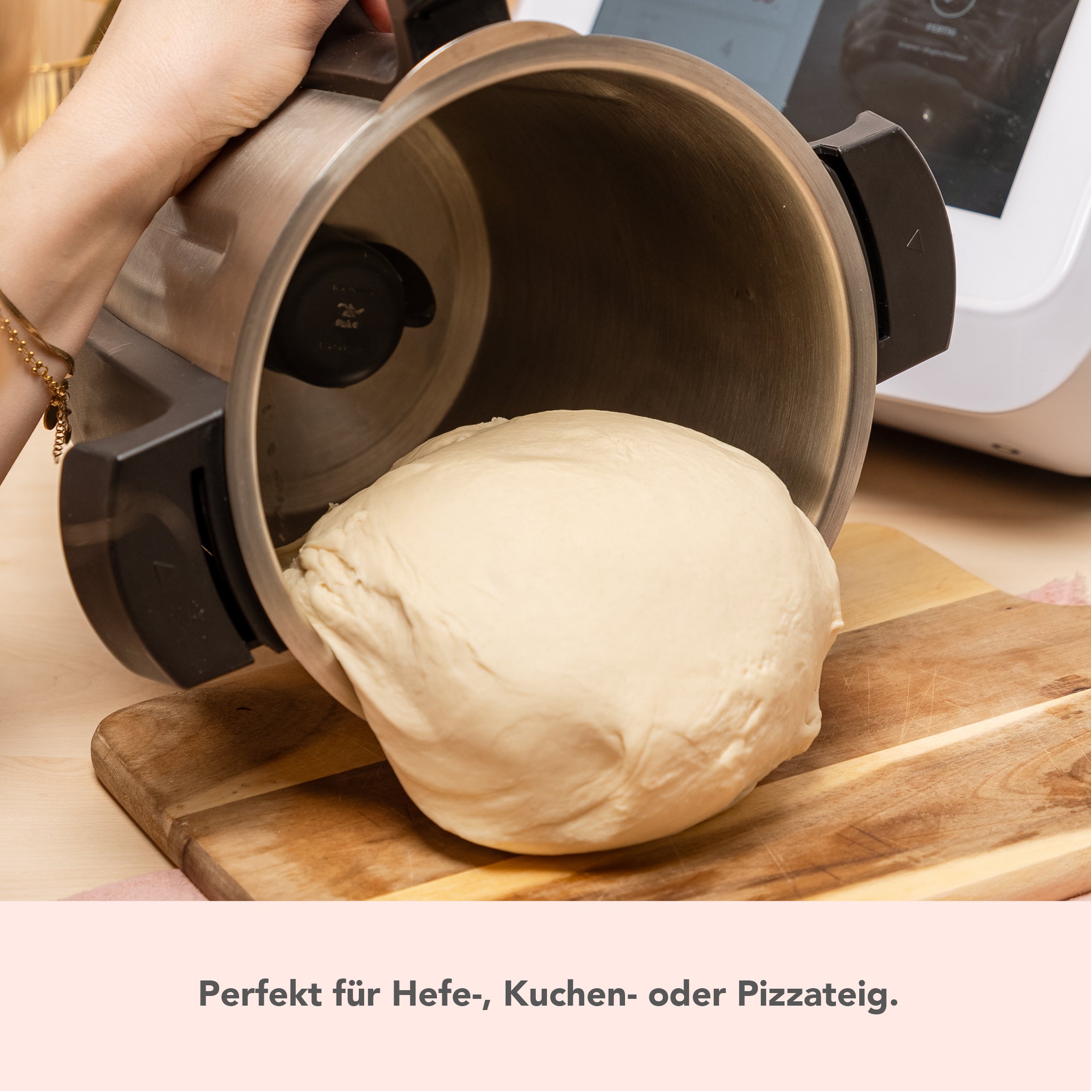 TeigMeister | Kneteinsatz für Monsieur Cuisine Connect, Trend, Smart