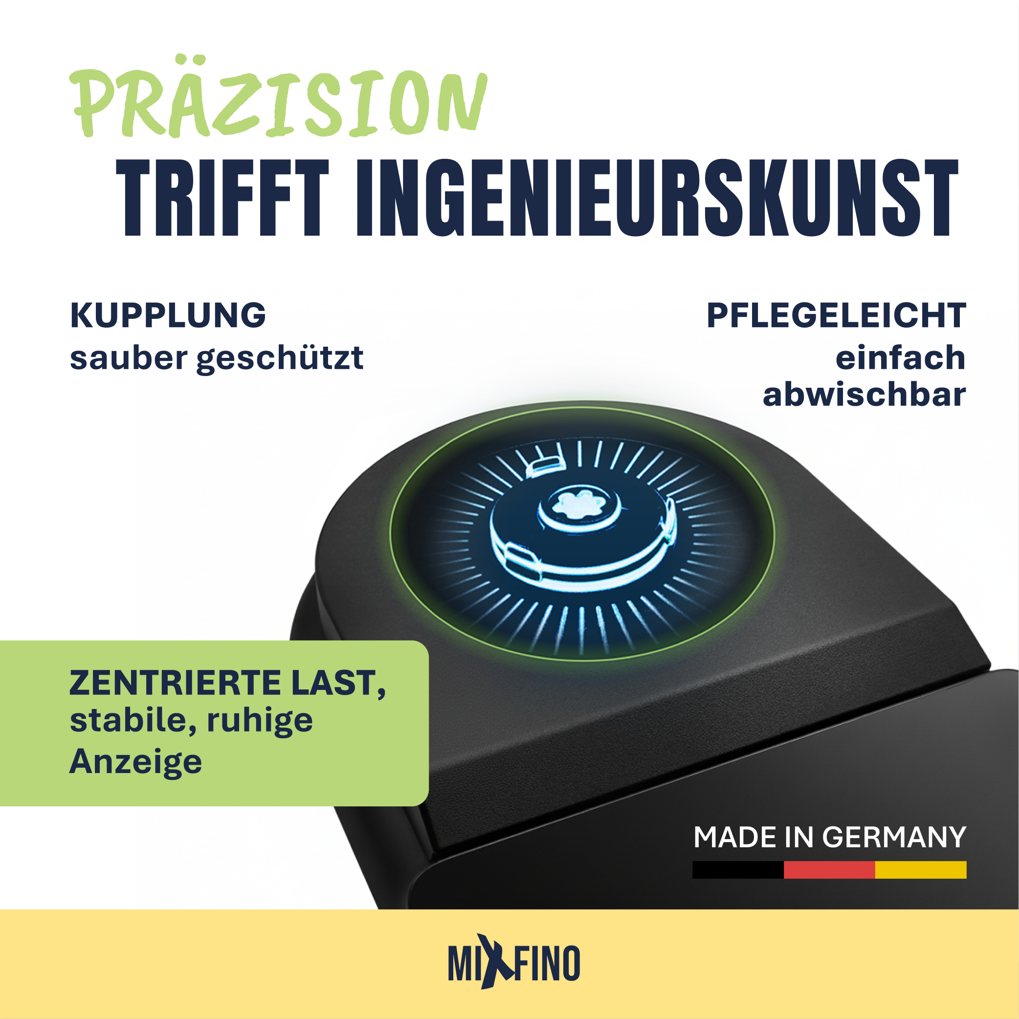 WiegeBase von MixFino® | Wiege-Aufsatz & Schutz für Thermomix TM7
