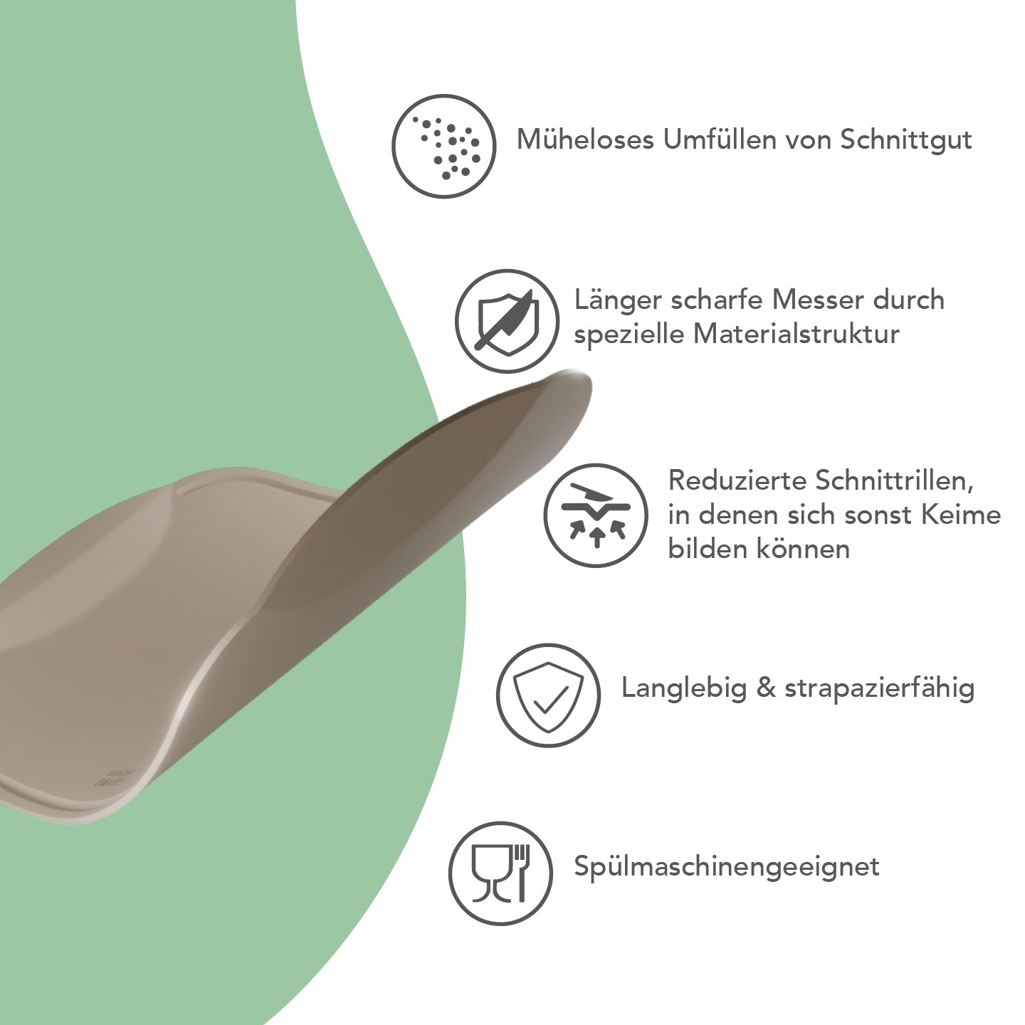 WunderBoard® V2 | 2-in-1 Schneidebrett in S, M, L