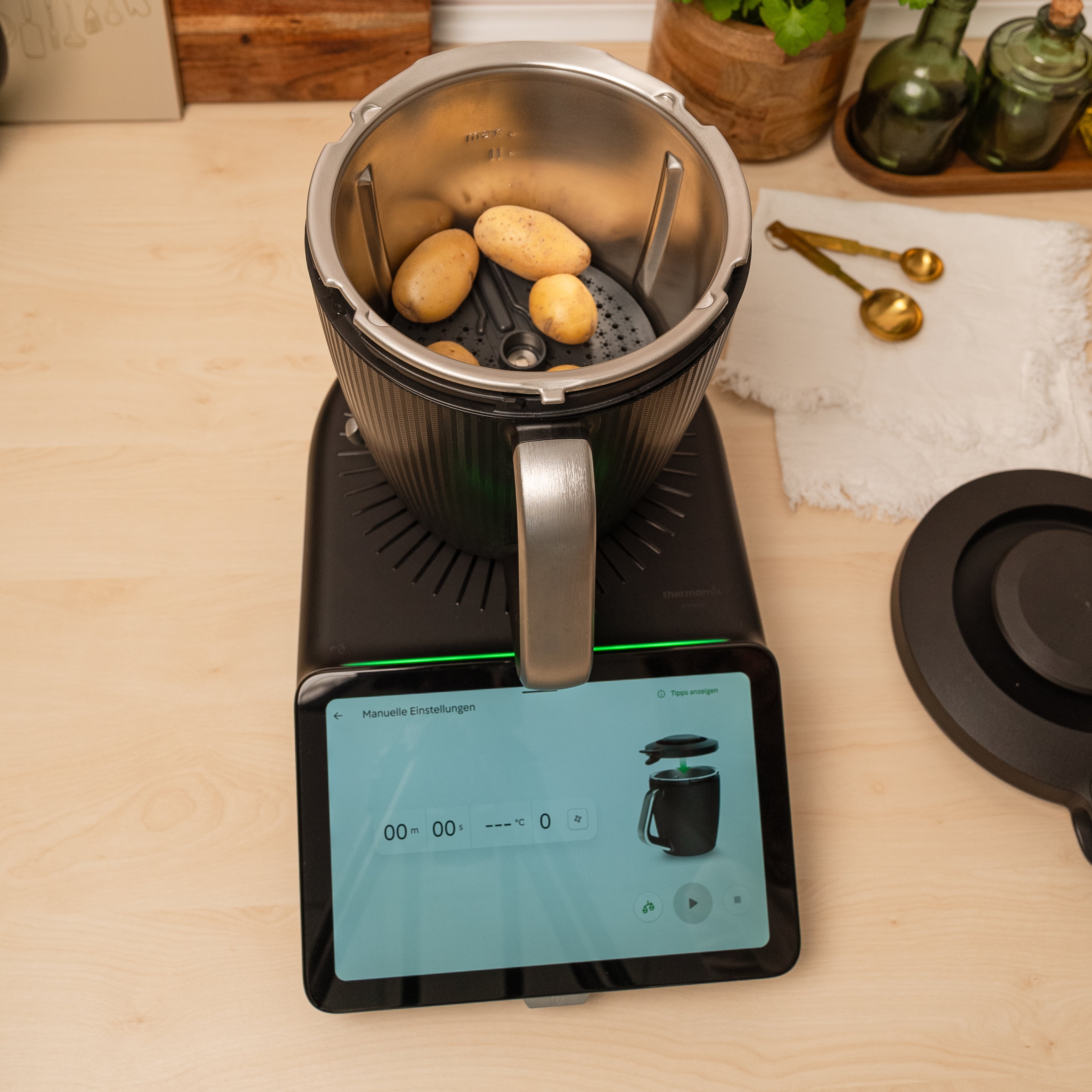 WunderPeeler® | V2 | Kartoffelschäler-Aufsatz für Thermomix TM7, TM6, TM5, TM31