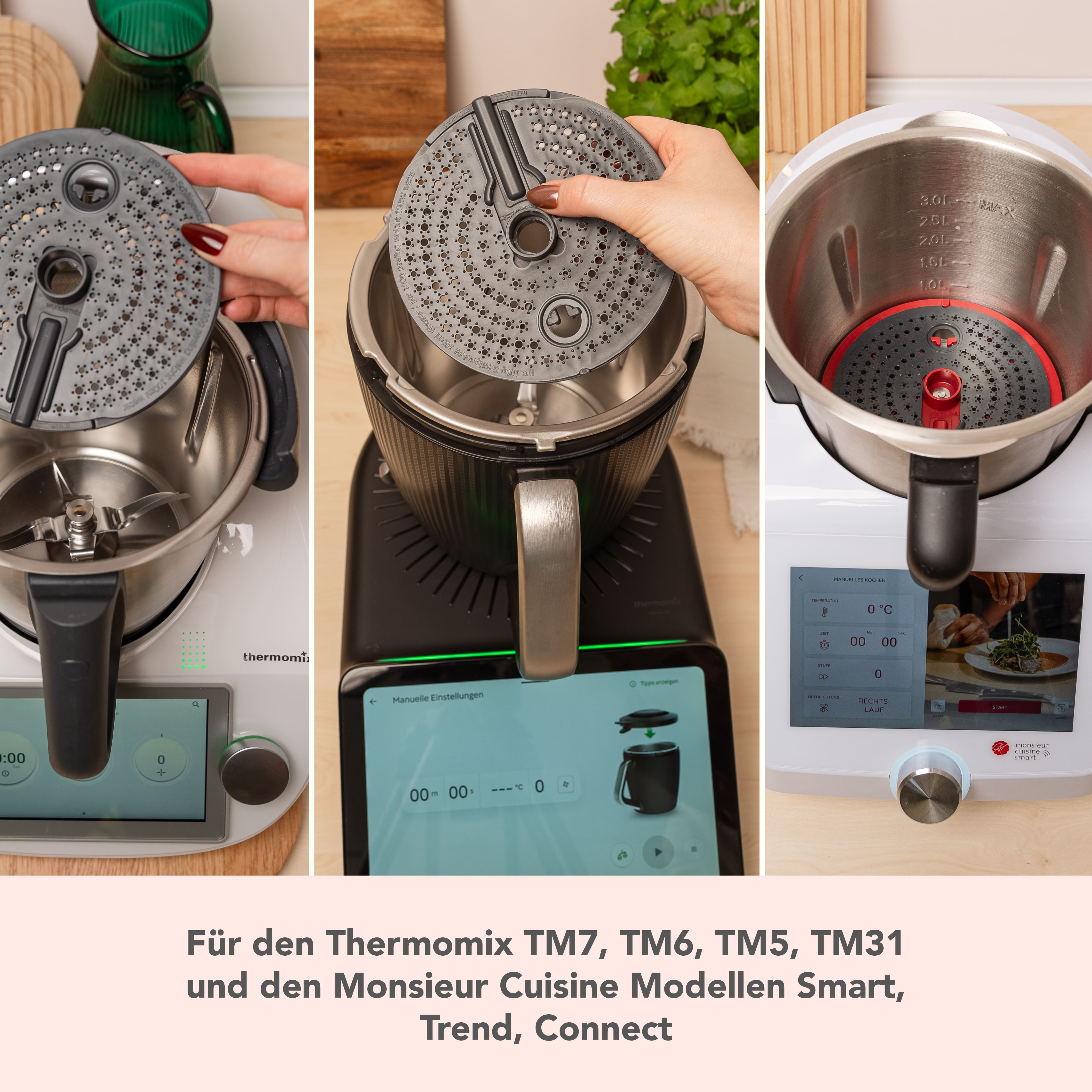 WunderPeeler® (ohne Träger) | Kunststoff-Reibscheibe zum Kartoffel schälen