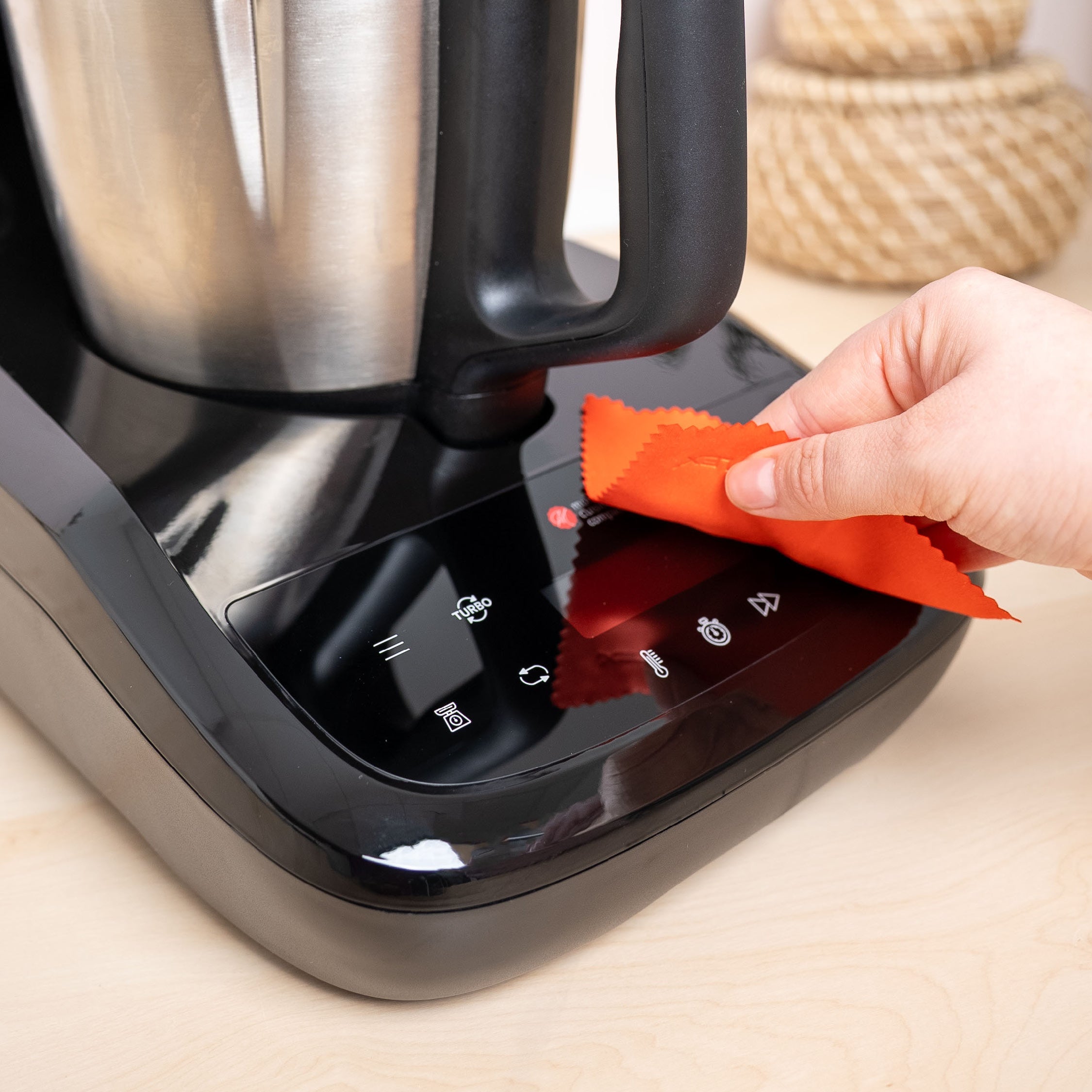 WunderScreen® Hybrid-Glas Displayschutz für Monsieur Cuisine Connect, Trend und Compact