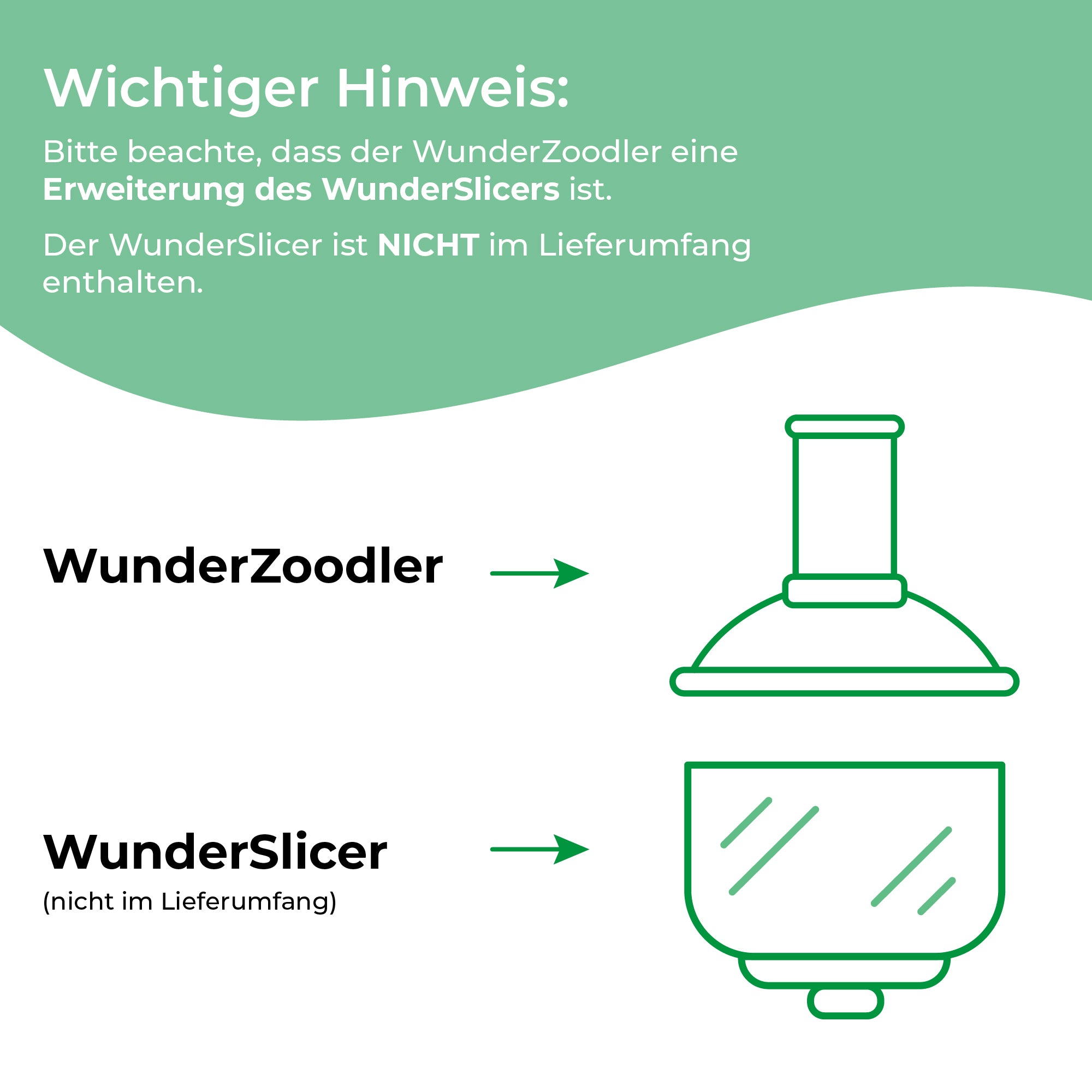 [Erweiterung] WunderZoodler® | Spiralschneider für WunderSlicer