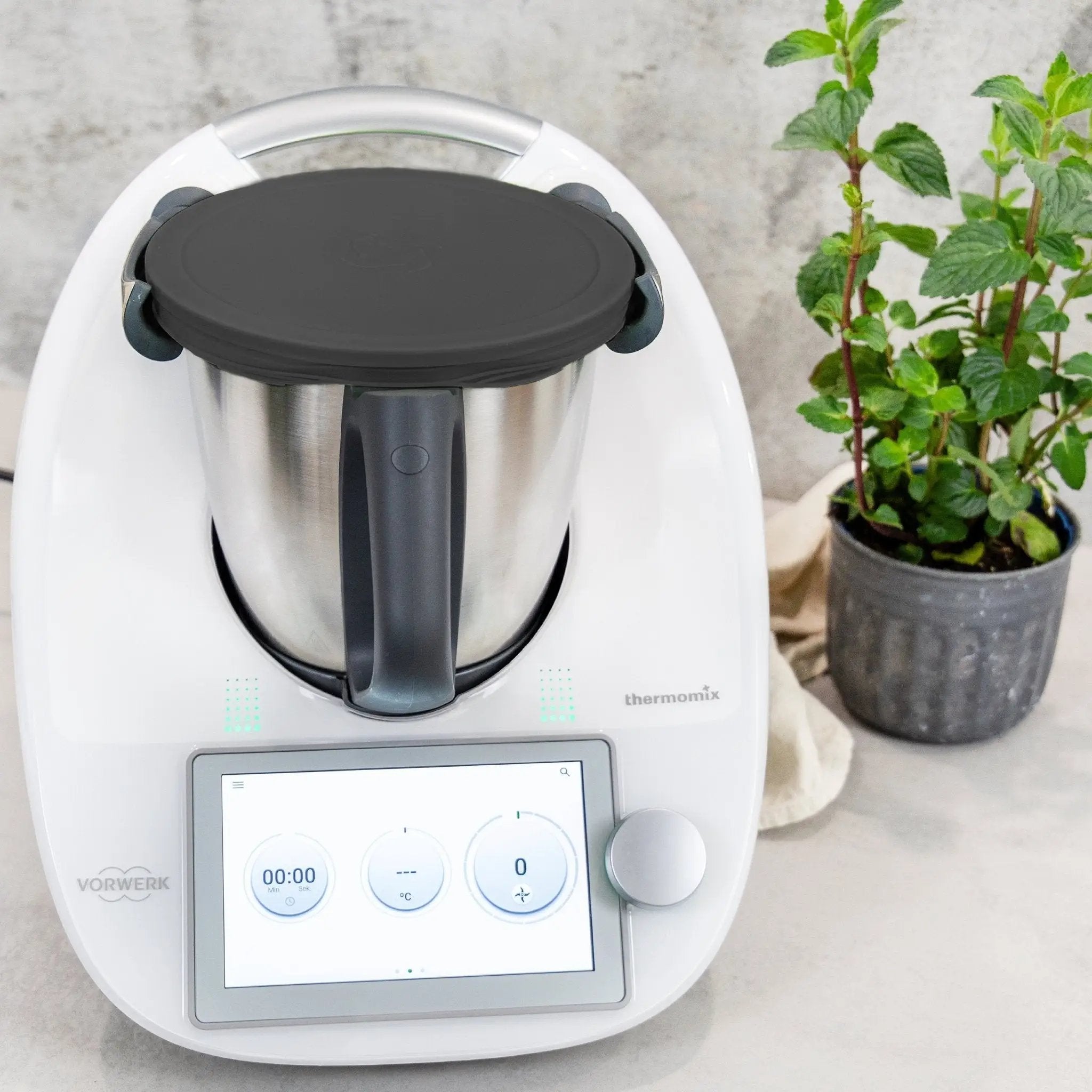 WunderLid® | Silikondeckel für Thermomix-Mixtopf  TM7, TM6, TM5, TM31