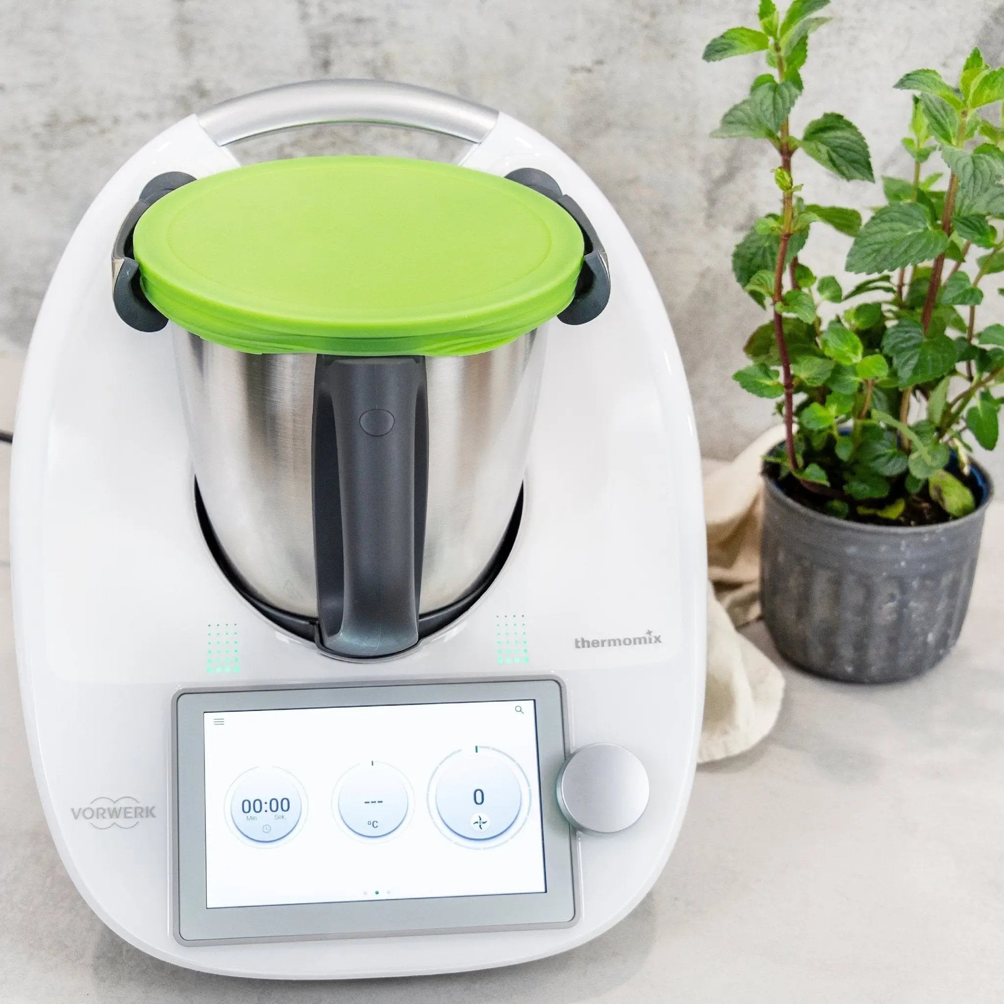 WunderLid® | Silikondeckel für Thermomix-Mixtopf  TM7, TM6, TM5, TM31