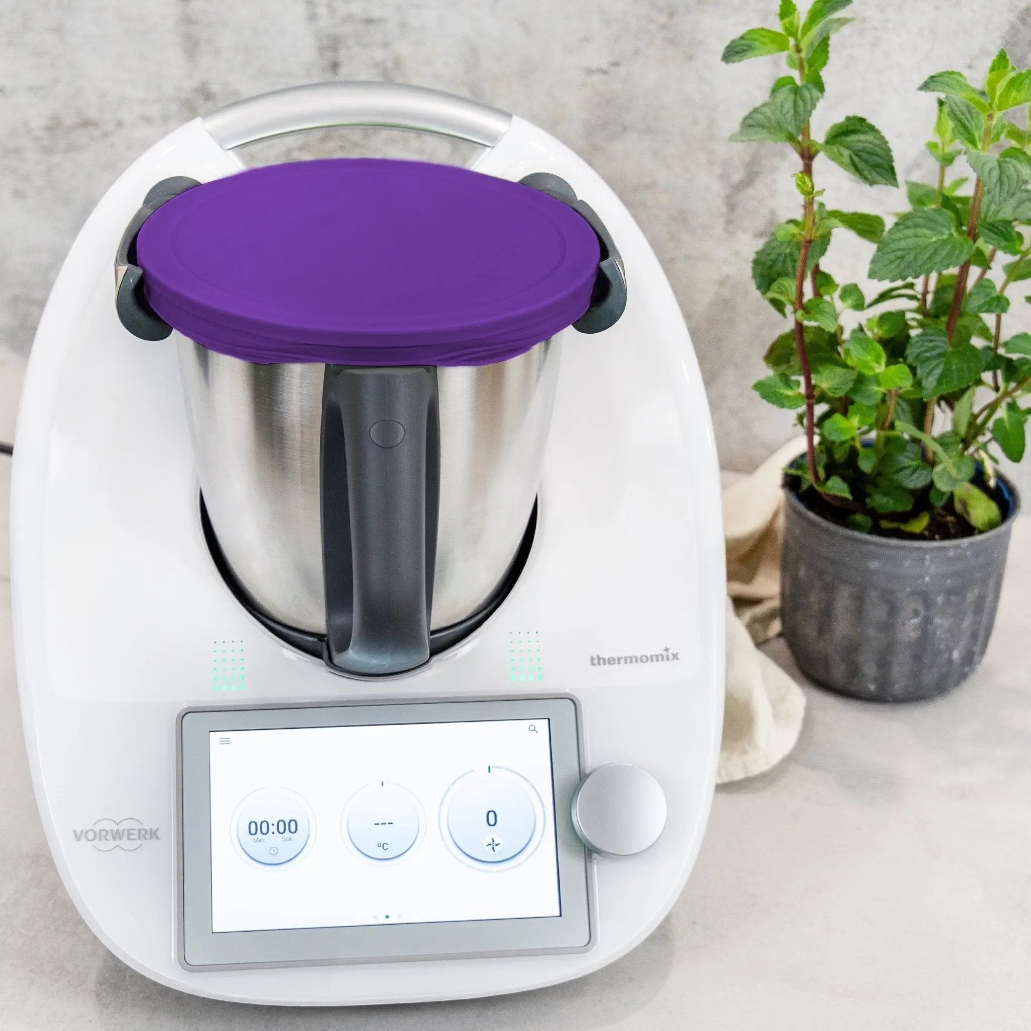 WunderLid® | Silikondeckel für Thermomix-Mixtopf  TM7, TM6, TM5, TM31